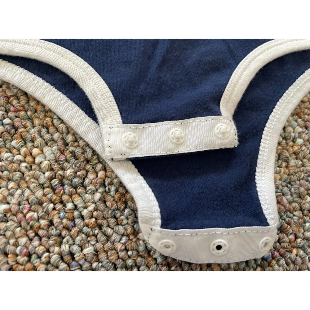 Nike Boys Navy Blue Bodysuit 9-12M